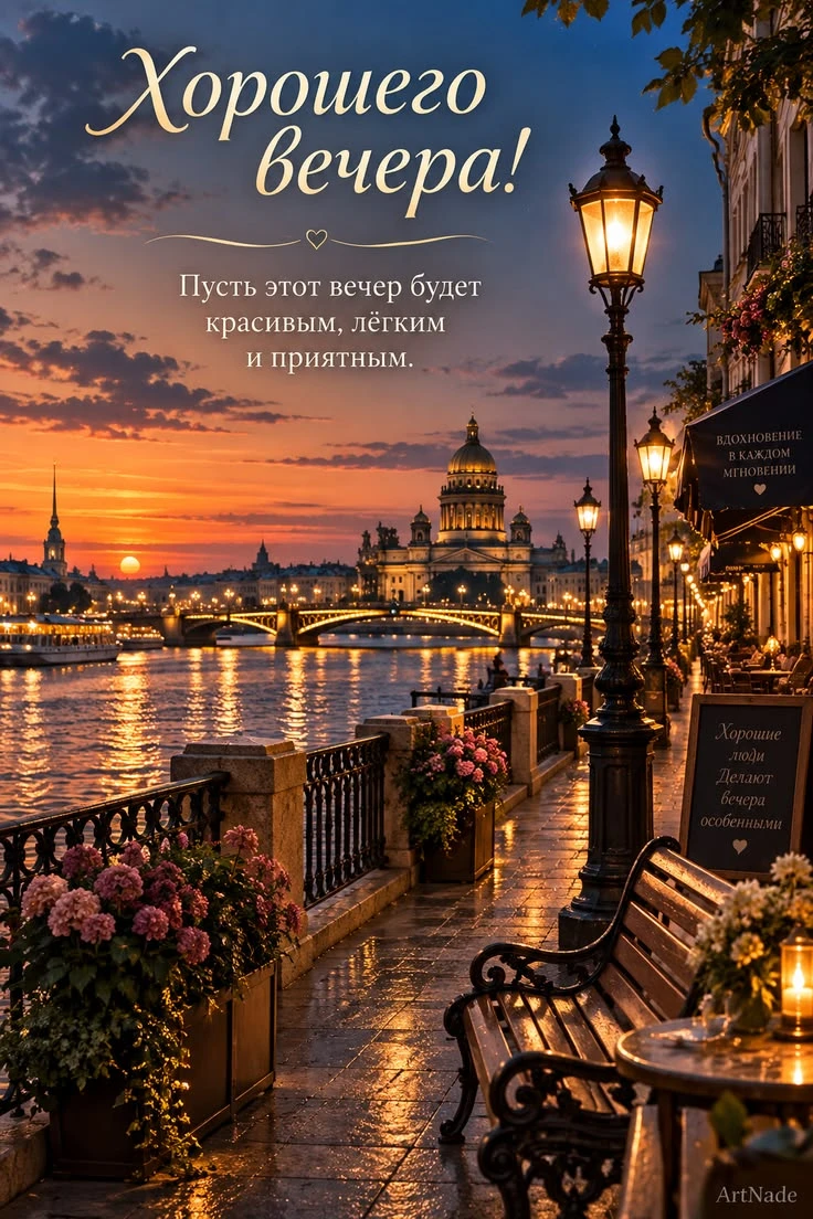 🥰 Ставьте реакции и делитесь открыткой с близкими ❤️