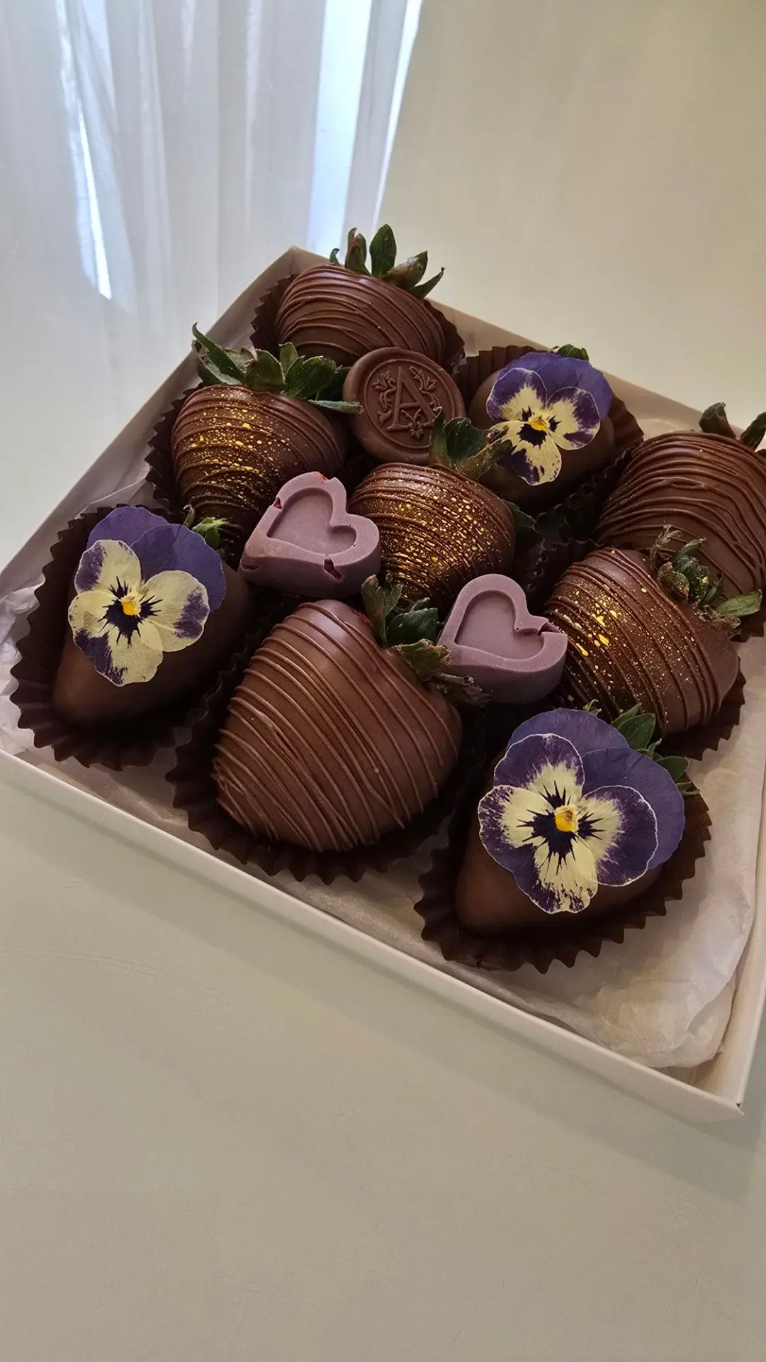 Свежий шедевр этого дня! 🍓💜