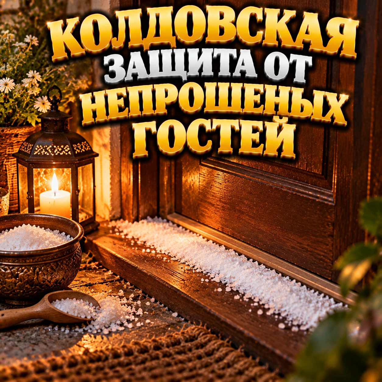 🧂 ЗАЩИТА ПОРОГА ДОМА