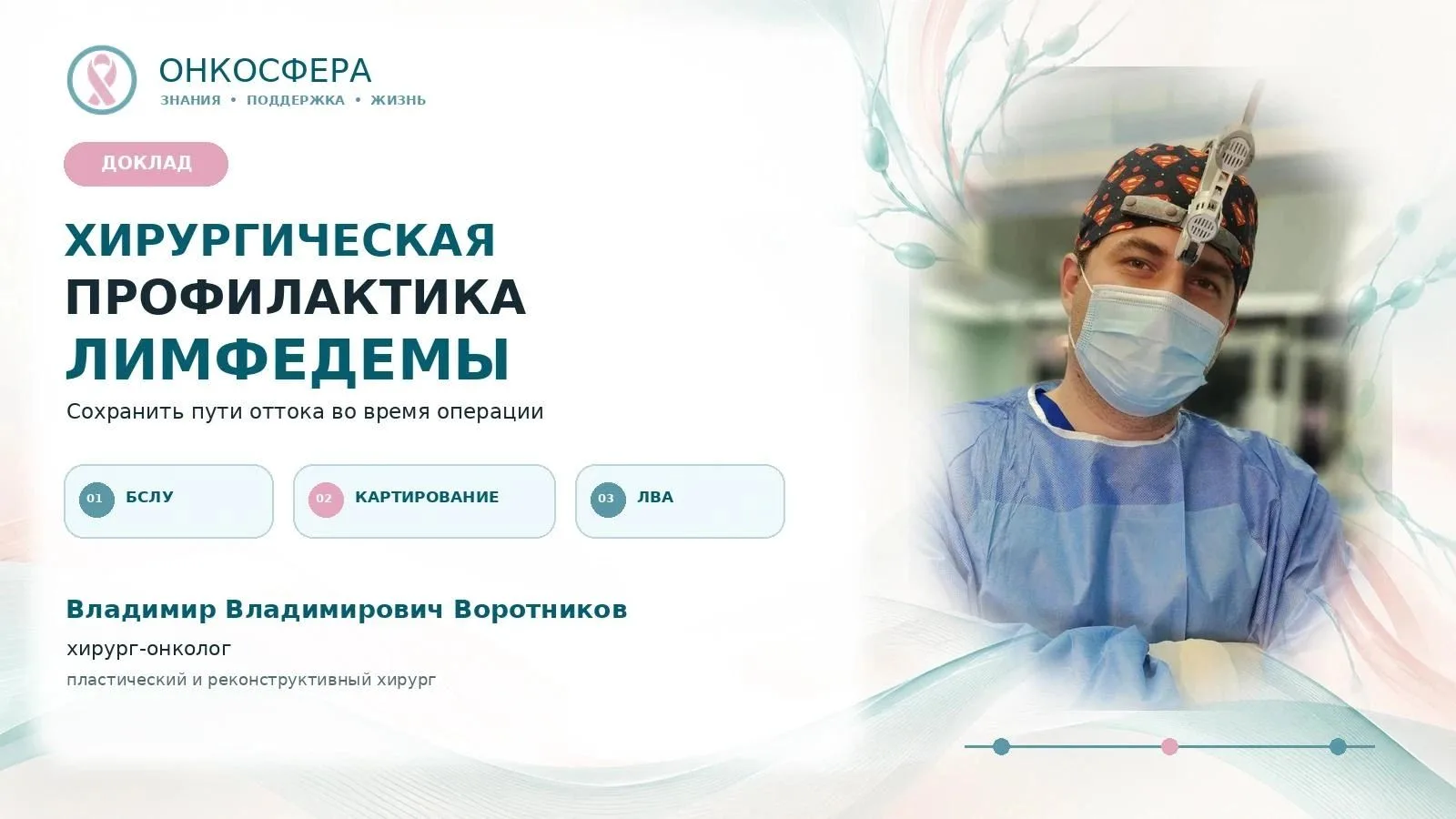 💗 Как снизить риск лимфедемы еще во время операции при РМЖ