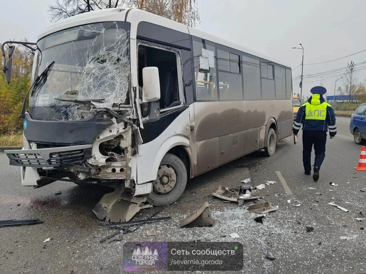 🚍 Автобус маршрута № 112 столкнулся с грузовиком