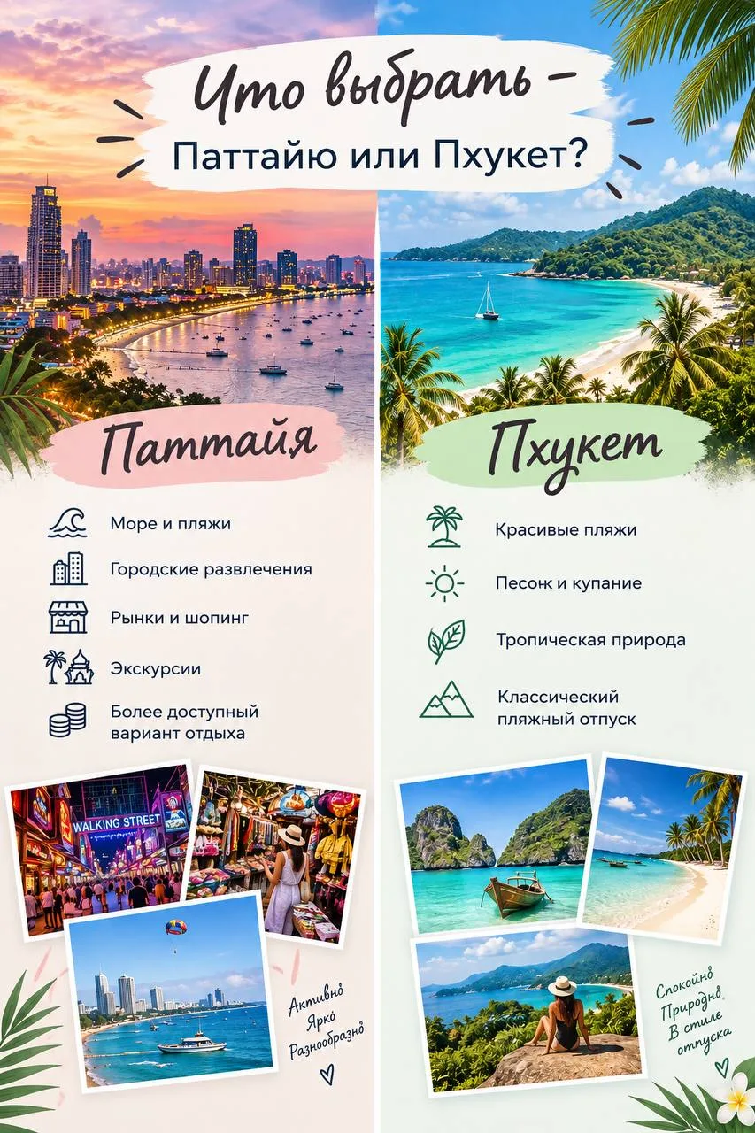 ТАИЛАНД ОТКРЫВАЕТ СЕЗОН ТРОПИЧЕСКОГО ОТДЫХА! 🌴