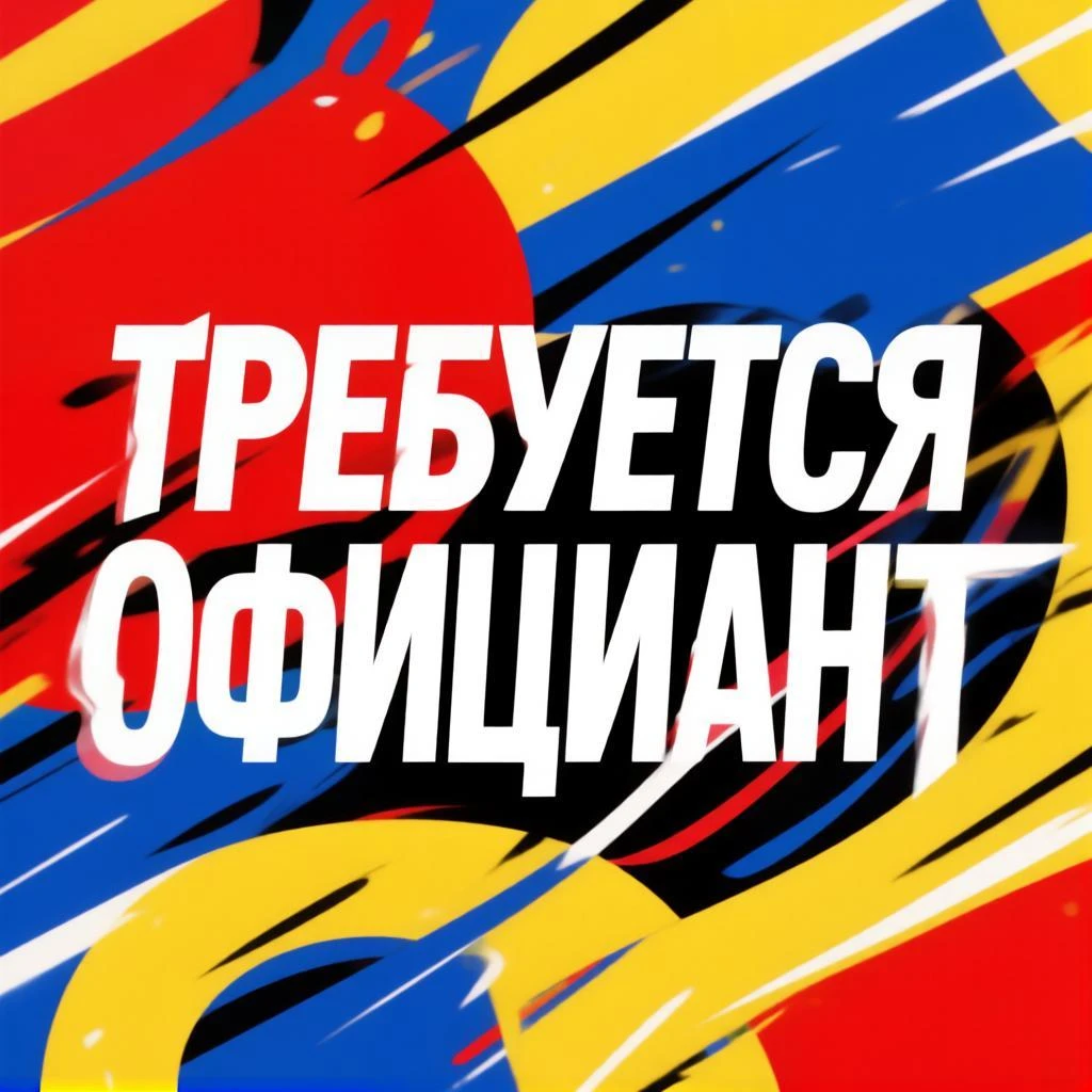 🍽 ОФИЦИАНТ (без приёма заказов 🔥)
