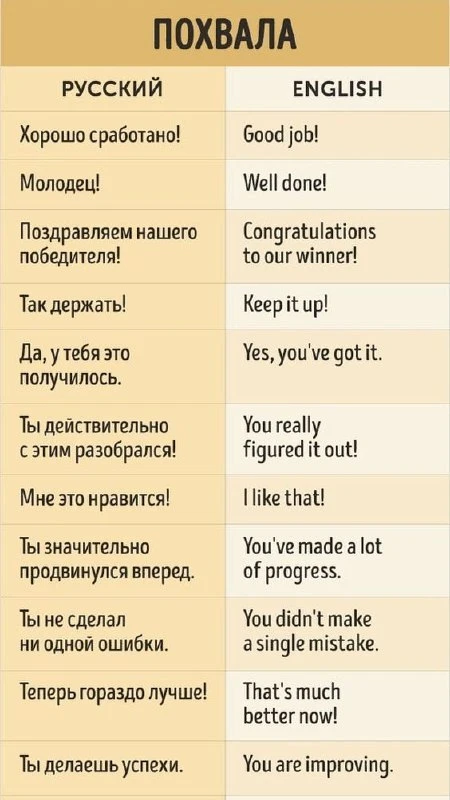 👍 Хвалите чаще — будете счастливы