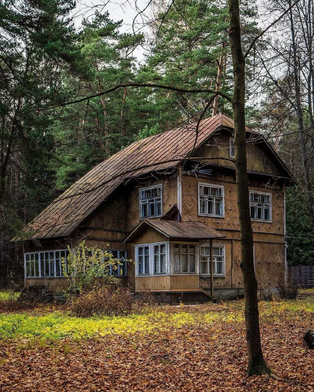 🍂 В Переделкино осень напоминает о великих писателях