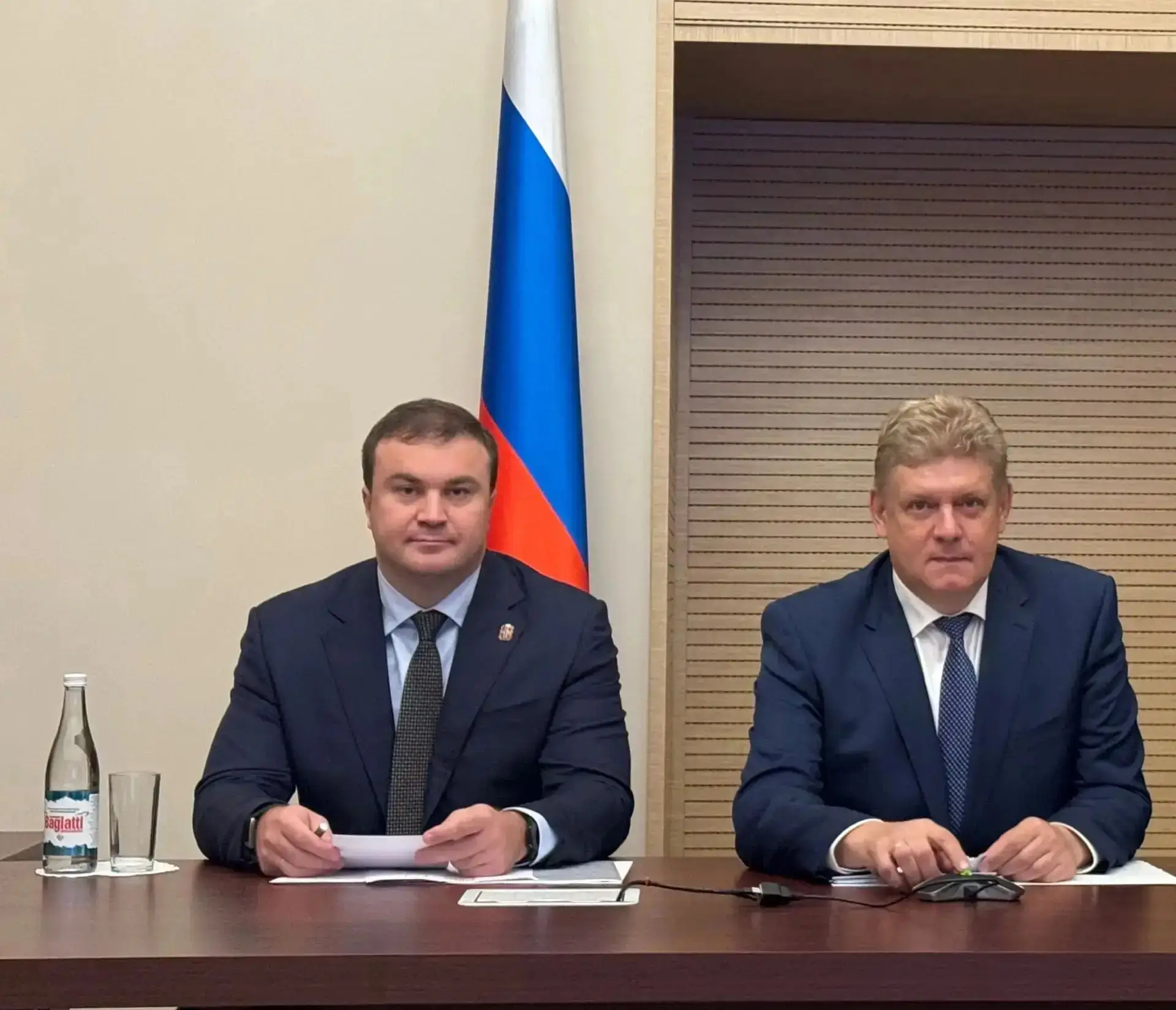 Виталий Хоценко и полпред Анатолий Серышев провели рабочую встречу в Москве