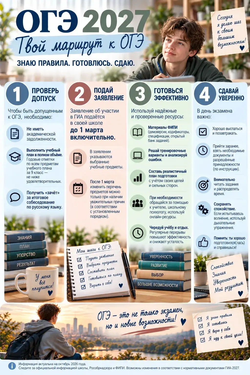 ОГЭ-2027: твой маршрут к экзаменам 🎓