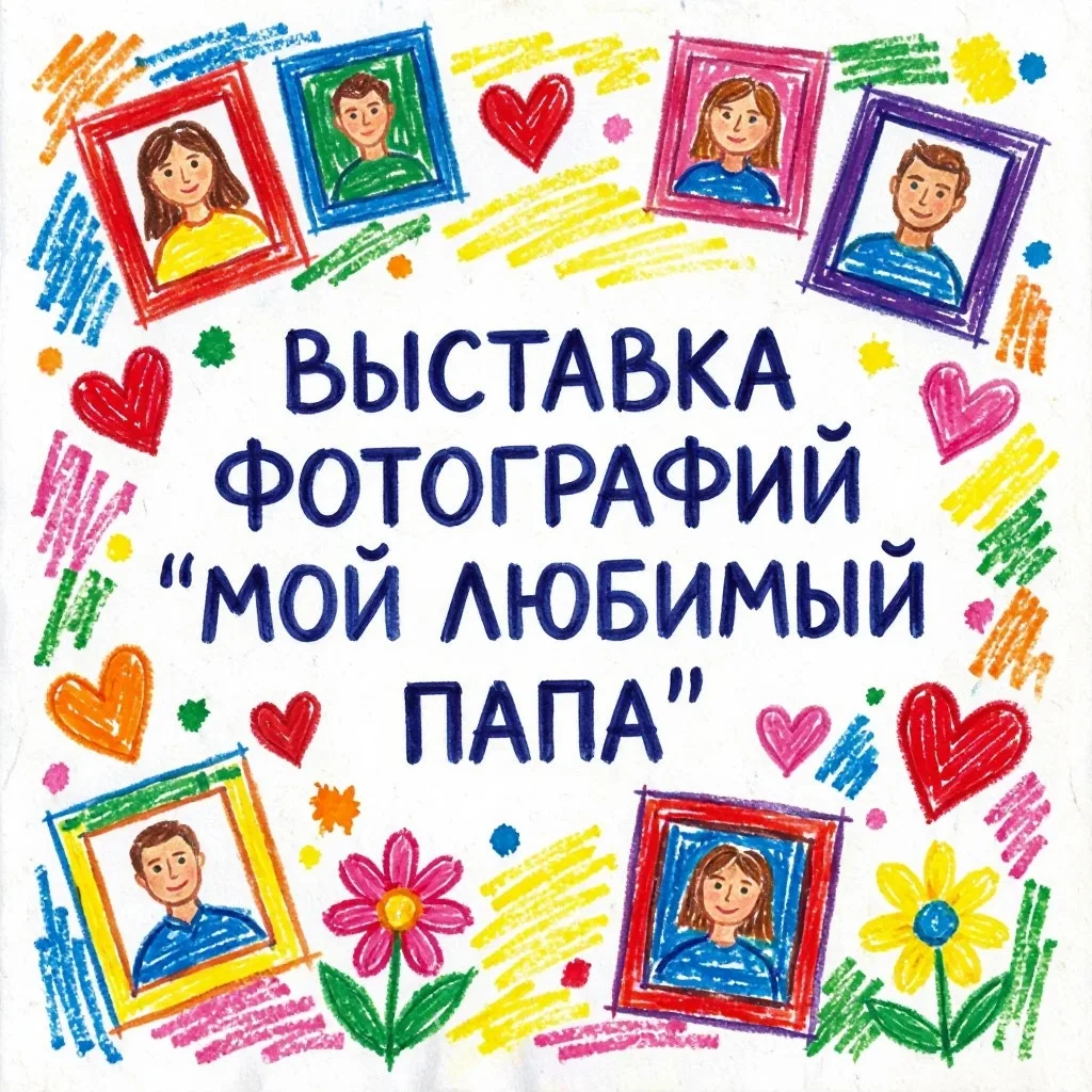 ВЫСТАВКА ФОТОГРАФИЙ "МОЙ ЛЮБИМЫЙ ПАПА"