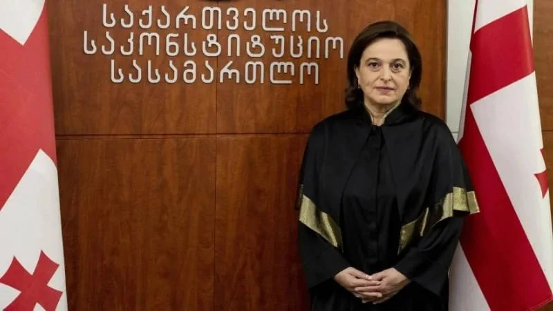 🇬🇪 Срок полномочий Мананы Кобахидзе в качестве судьи Конституционного суда был досроч...