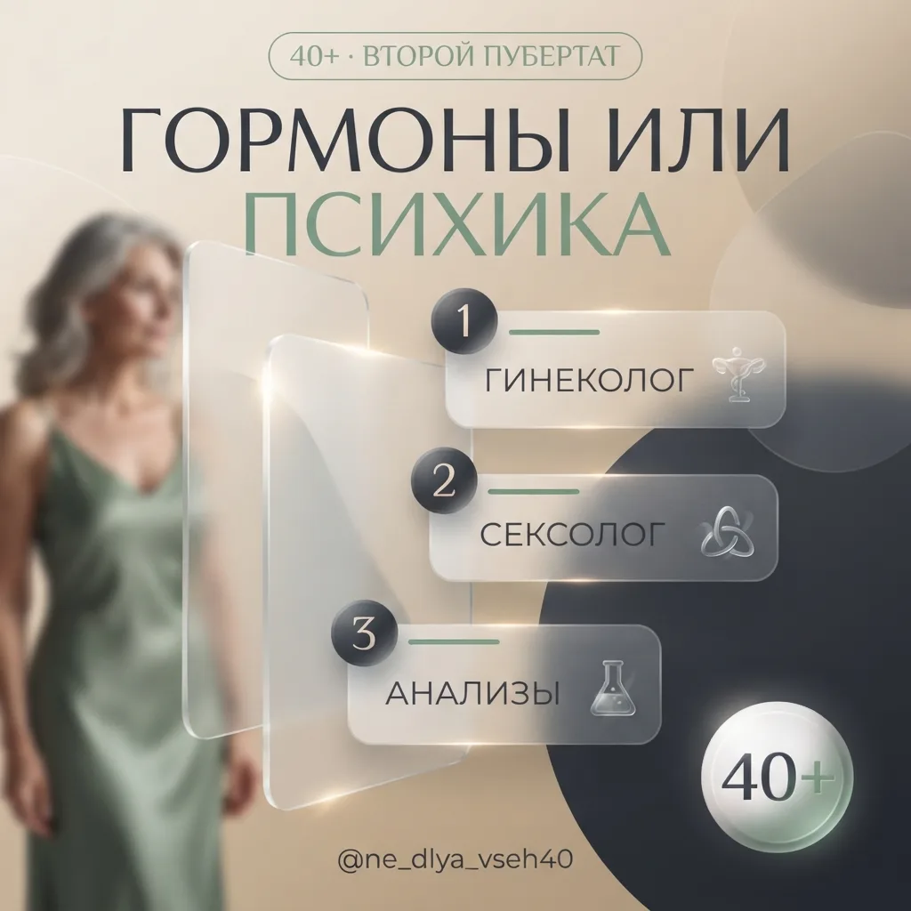 Либидо на нуле после 40: гинеколог или сексолог?