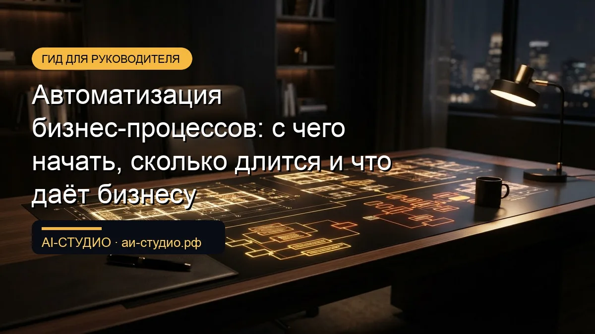 Автоматизация бизнес-процессов: пошаговый гид для собственника
