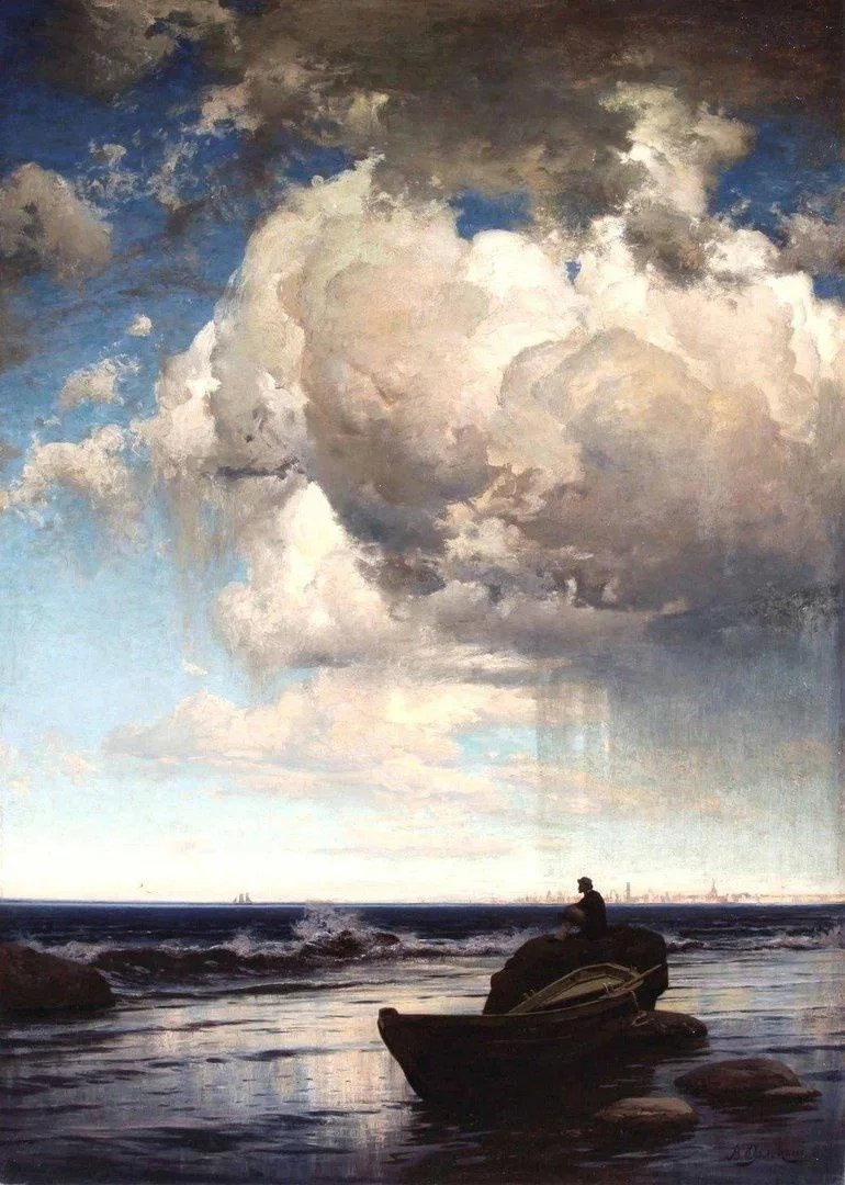 «Грозовые тучи», 1884.