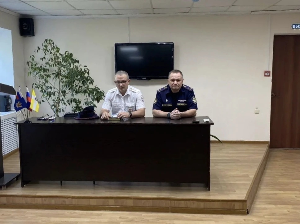 ❗️В ЛИУ‑8 состоялась профилактическая беседа по безопасности дорожного движения