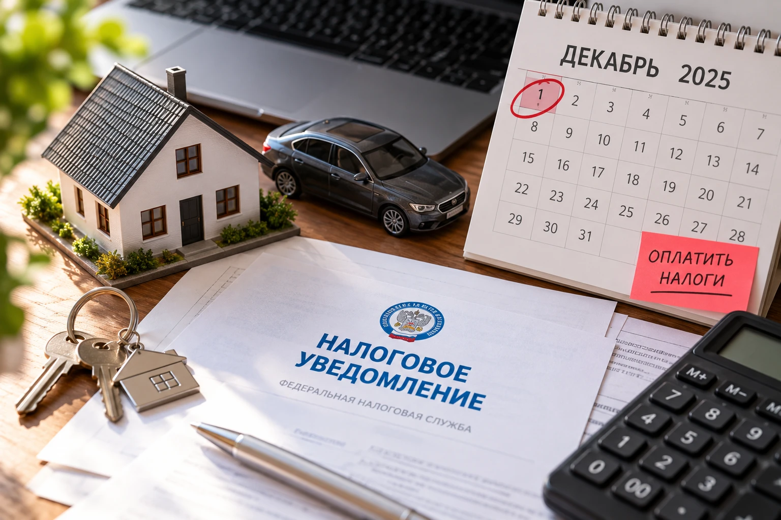 ⚠️ После 1 декабря анапчанам начнут начислять пени за неоплаченные налоги
