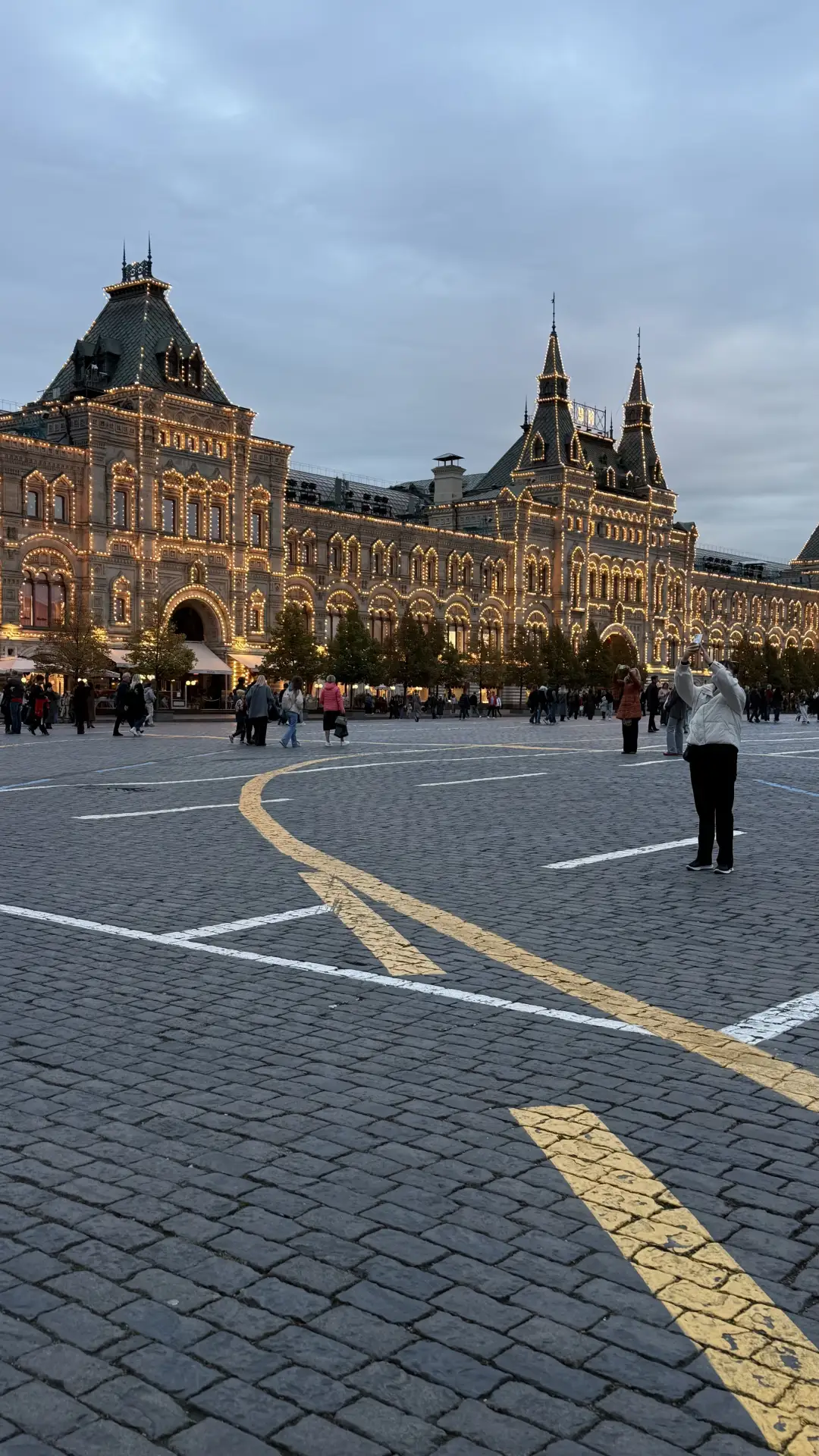 📍Москва пешком ГУМ