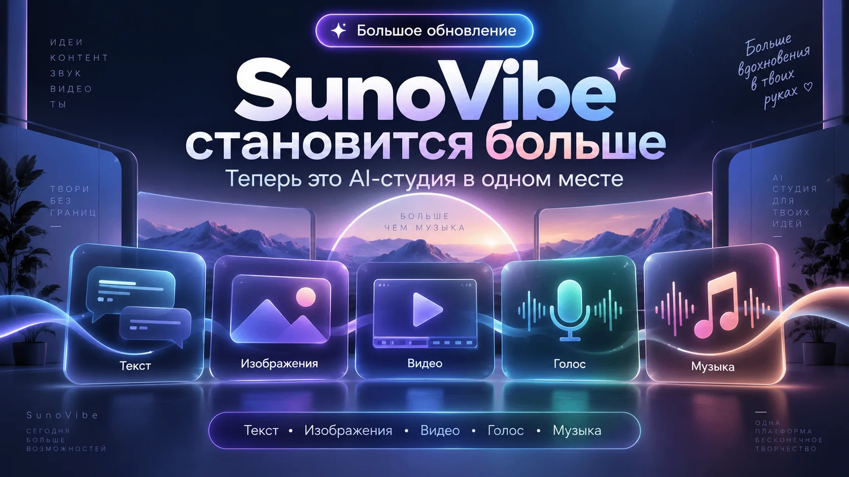 🚀 SunoVibe становится больше