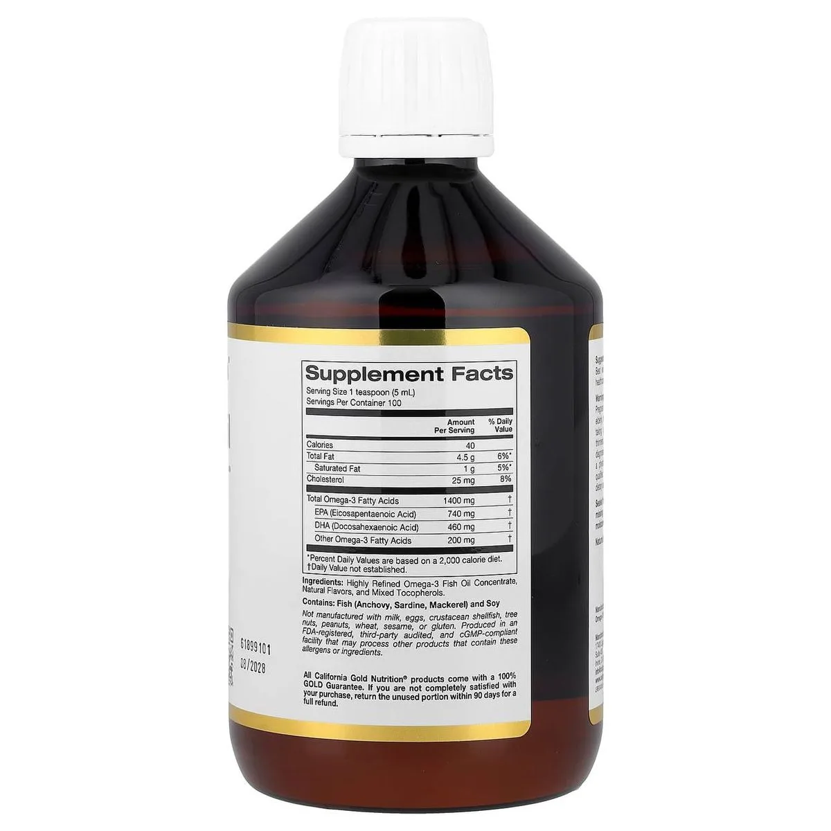 CALIFORNIA GOLD NUTRITION