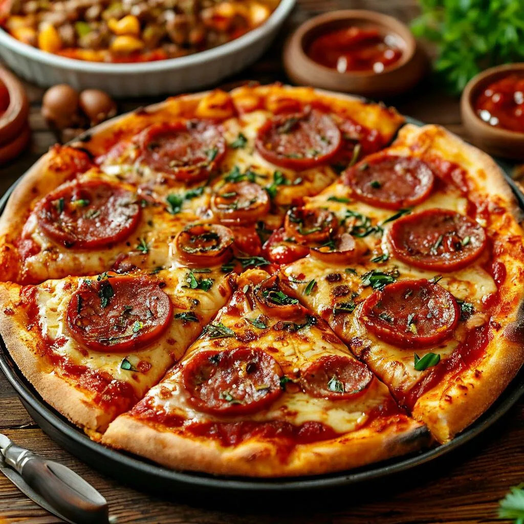 11 октября отмечаем «День 🍕 пиццы с колбасой»