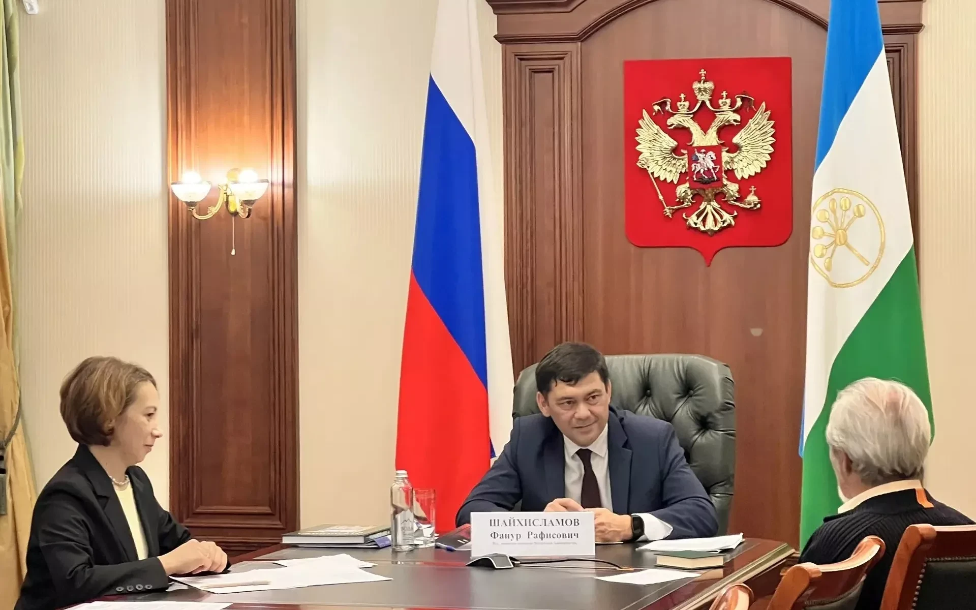 Исполняющий обязанности министра культуры РБ Фанур Шайхисламов провел прием граждан в П...