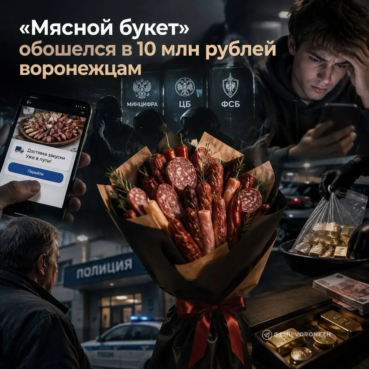 18-летний житель Воронежа лишился 10 миллионов рублей после того, как кликнул по ссылке...