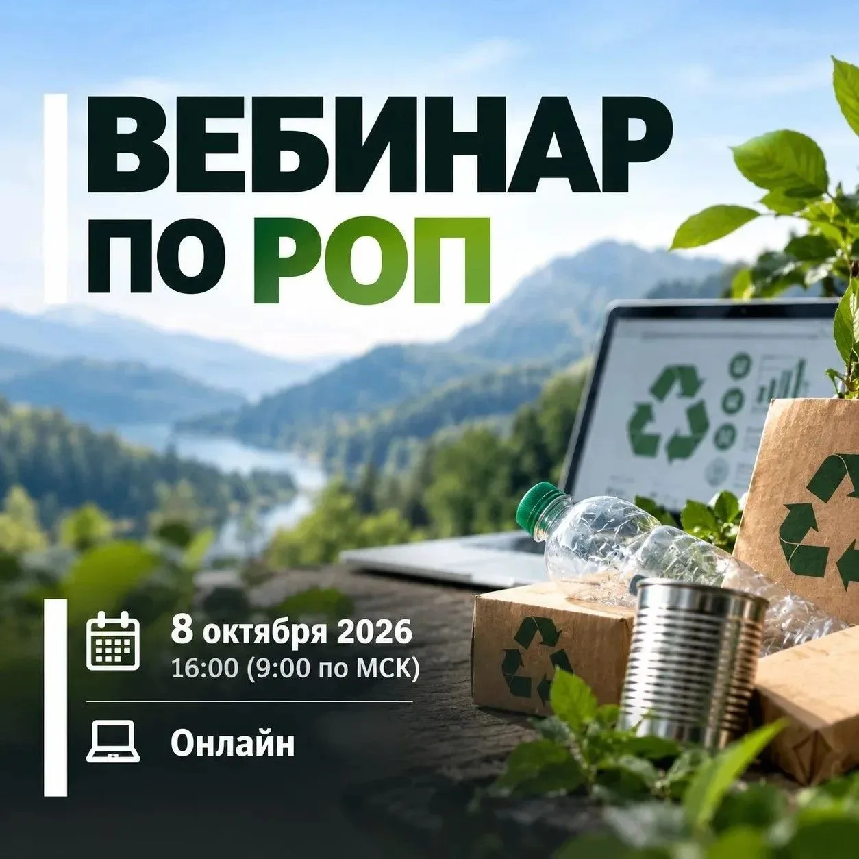Приглашаем предпринимателей на онлайн-встречу с Росприроднадзором
