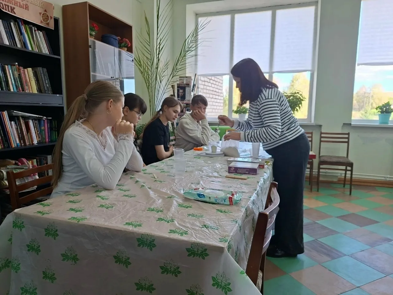 В Советской модельной сельской библиотеке состоялось мероприятие в рамках проекта «Пушк...