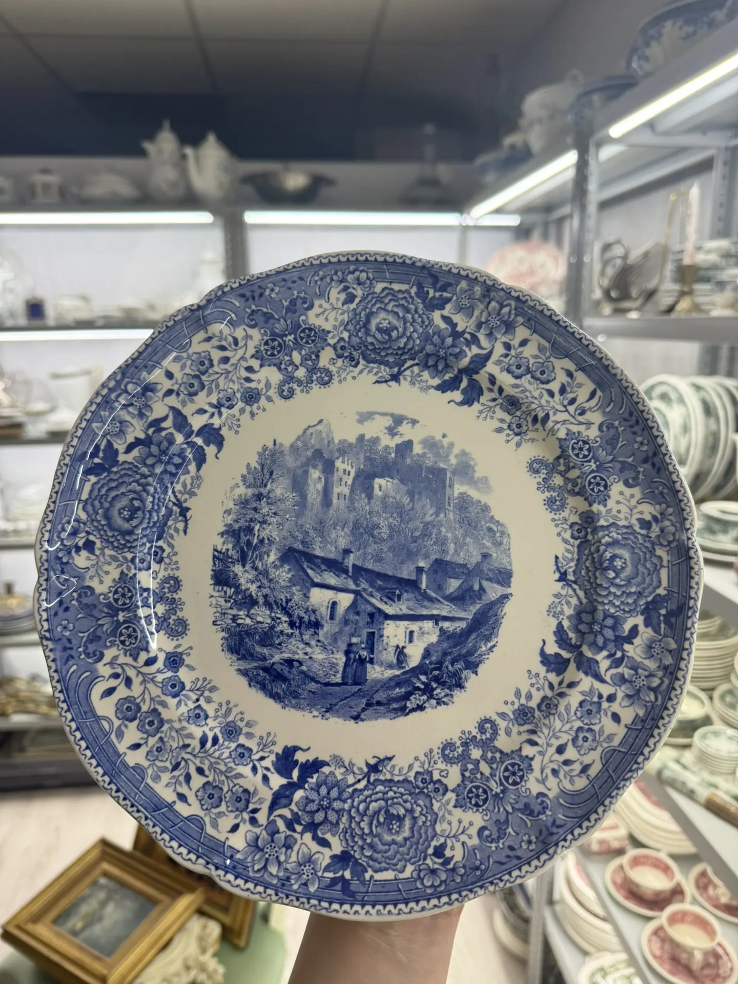❤️‍🔥Тарелки обеденные с редчайшим клеймом до 1919г Villeroy&Boch Burgenland - 5990 руб.