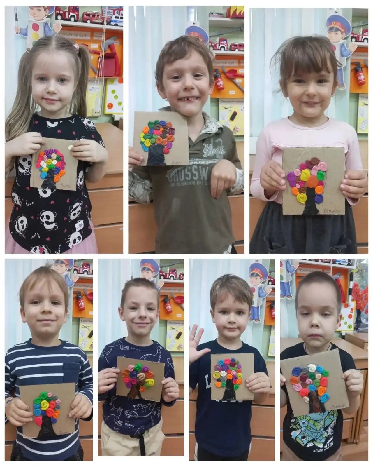 В средней группе «Ромашка» прошёл «День цветного пластилина»🌈