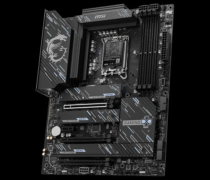 MSI Z890 Gaming Plus WIFI6E: плата среднего уровня для Intel LGA 1851 с акцентом на DDR...