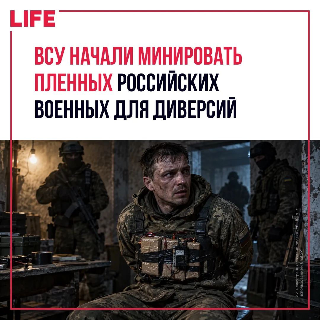 Украинские военнослужащие начали использовать пленных российских военных для диверсий н...