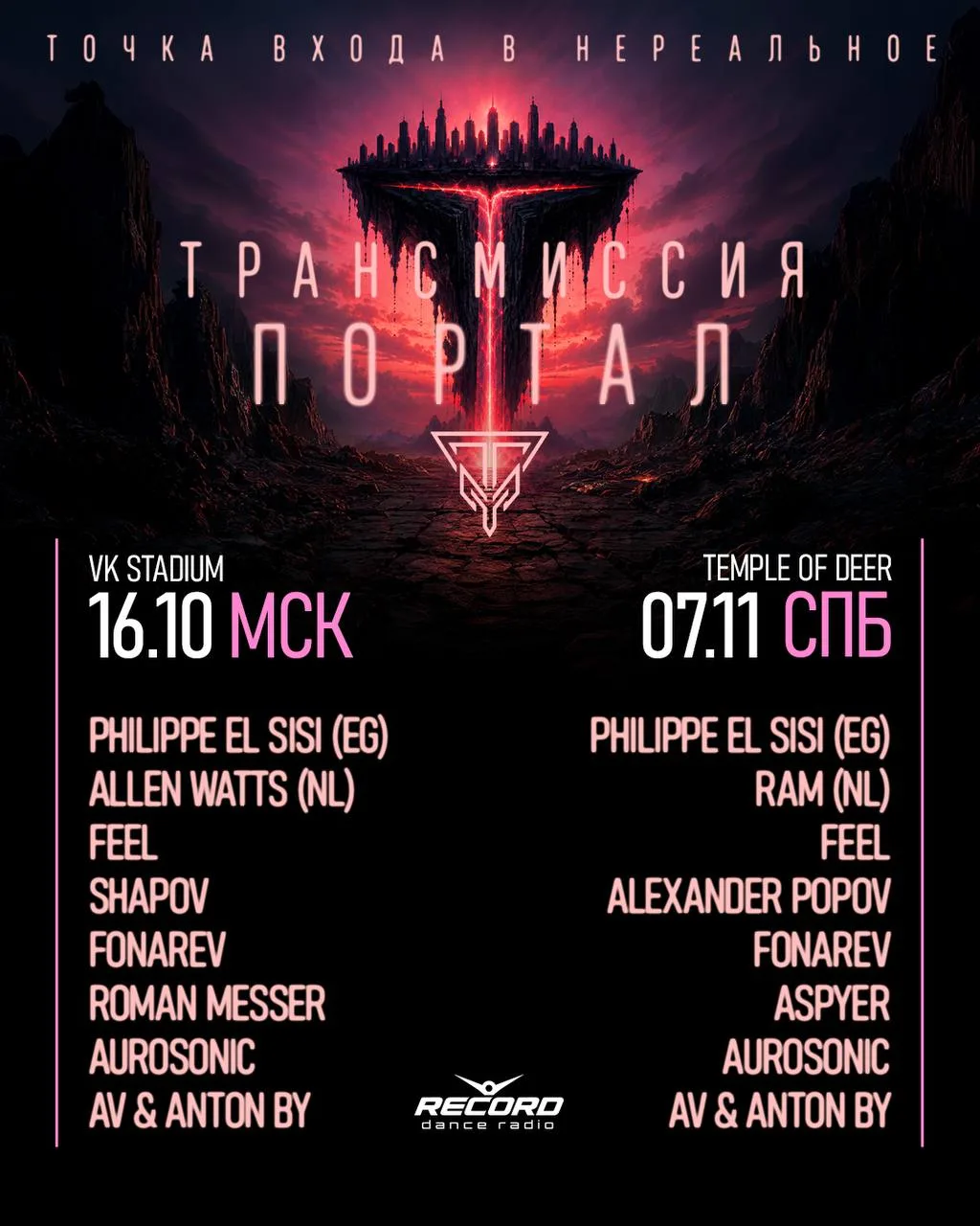 16.10 🔵 ТРАНСМИССИЯ «ПОРТАЛ»