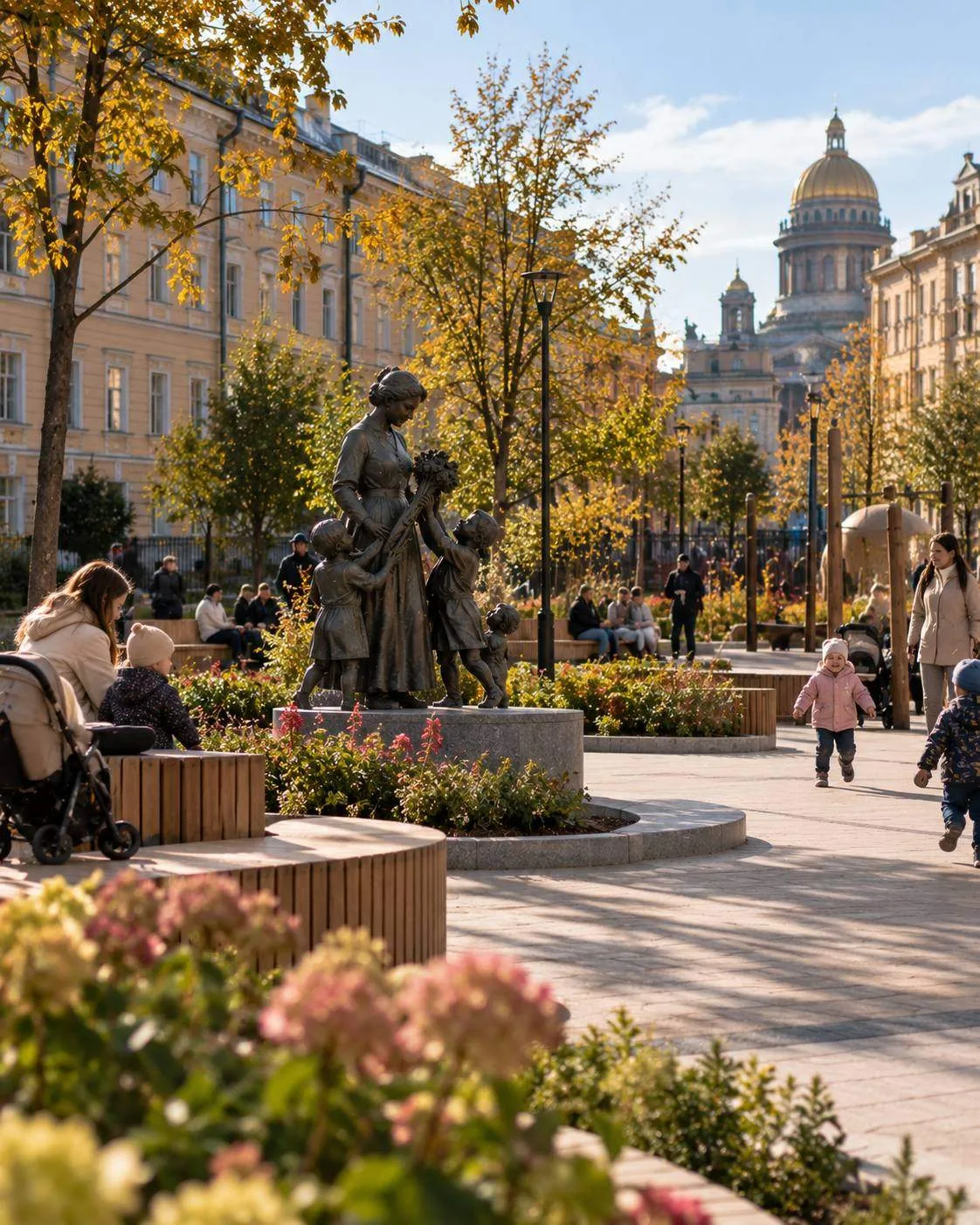 👀 Петербург — в центре города открыли бесплатную смотровую площадку