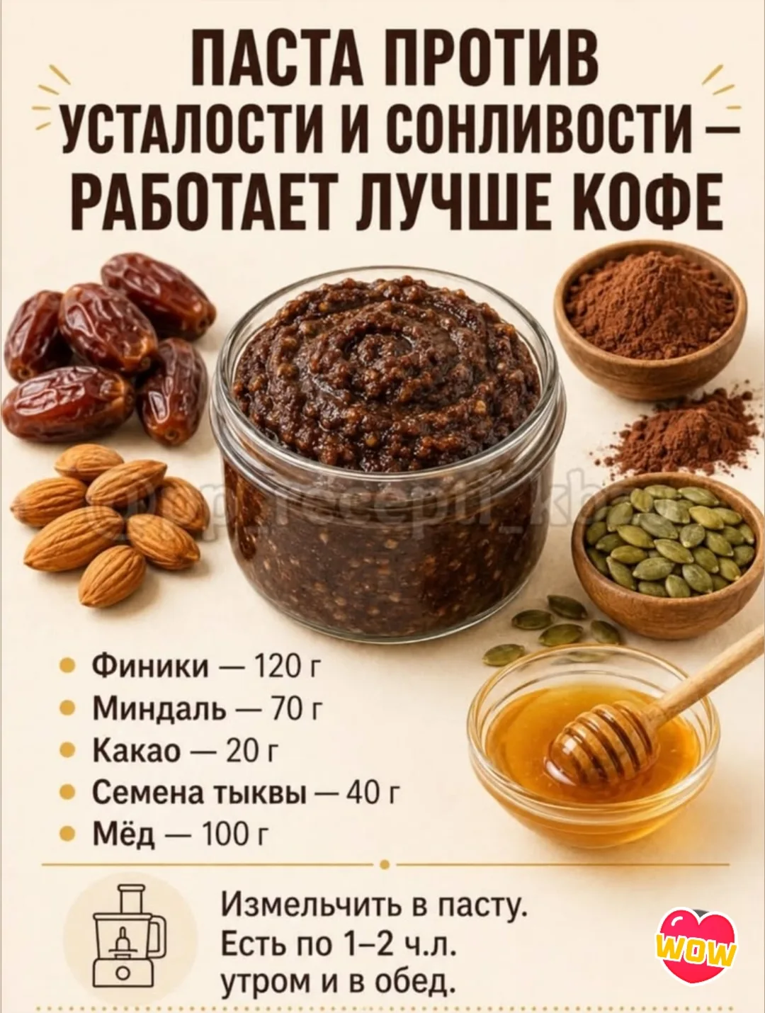 Паста от усталости   РАЗНОСОЛЬЕ