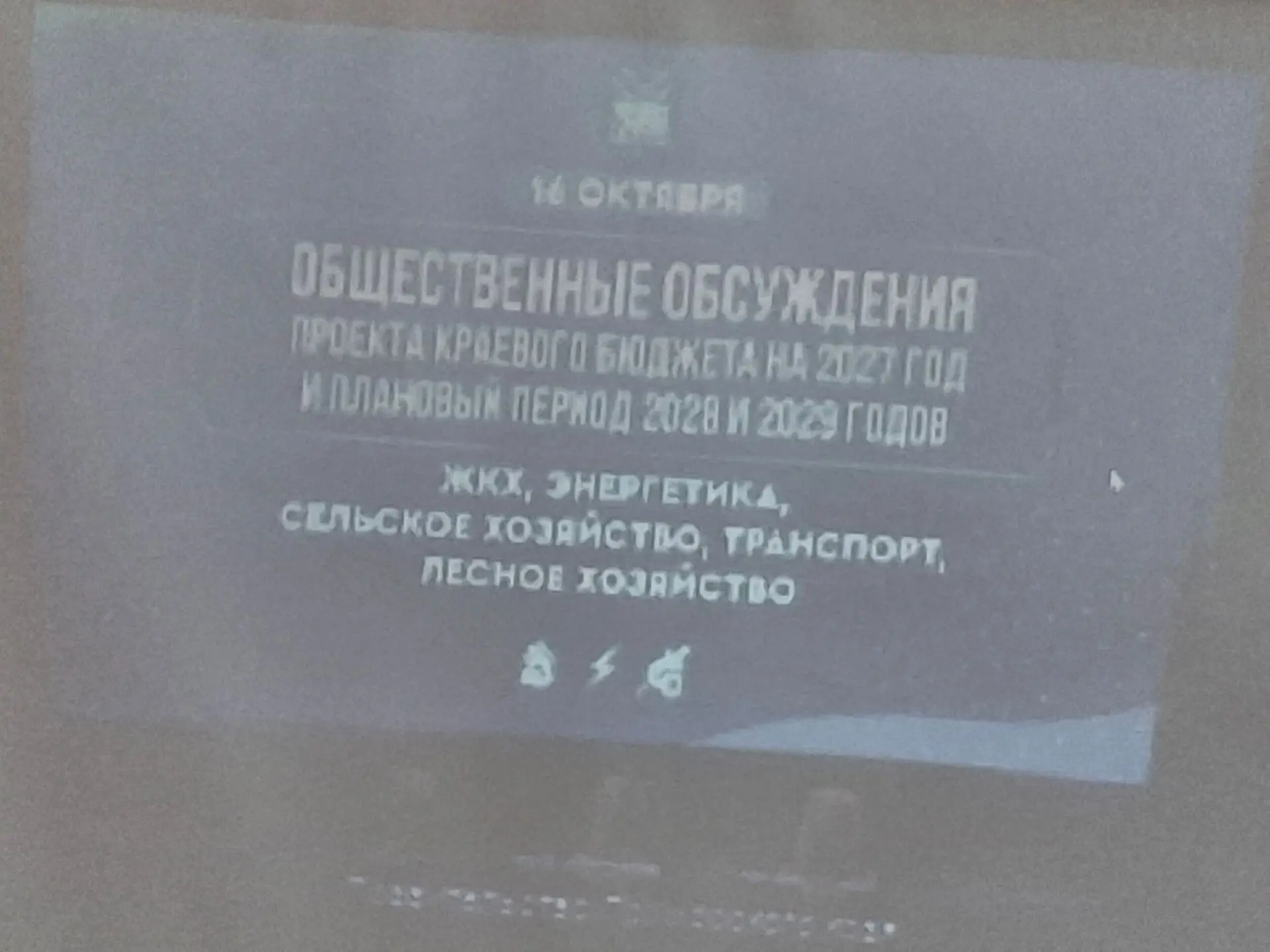 Общественное обсуждение краевого бюджета на 2027 год и плановый период 2028 - 2029 годы...