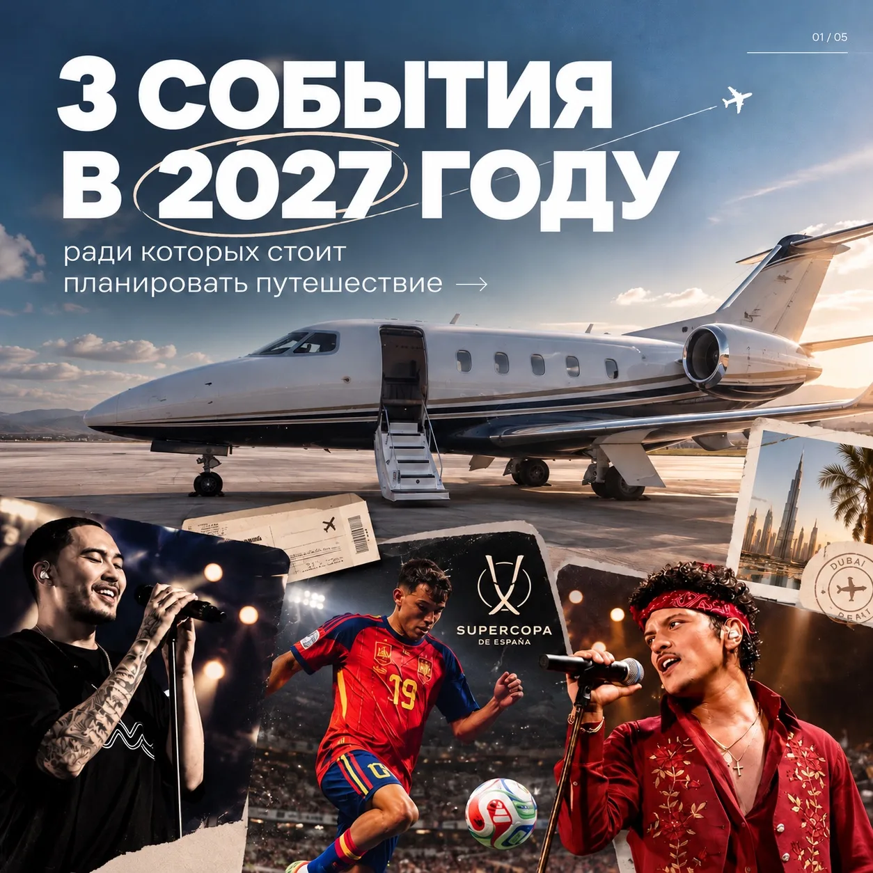 ✈️ 3 события, ради которых уже хочется открыть календарь на 2027