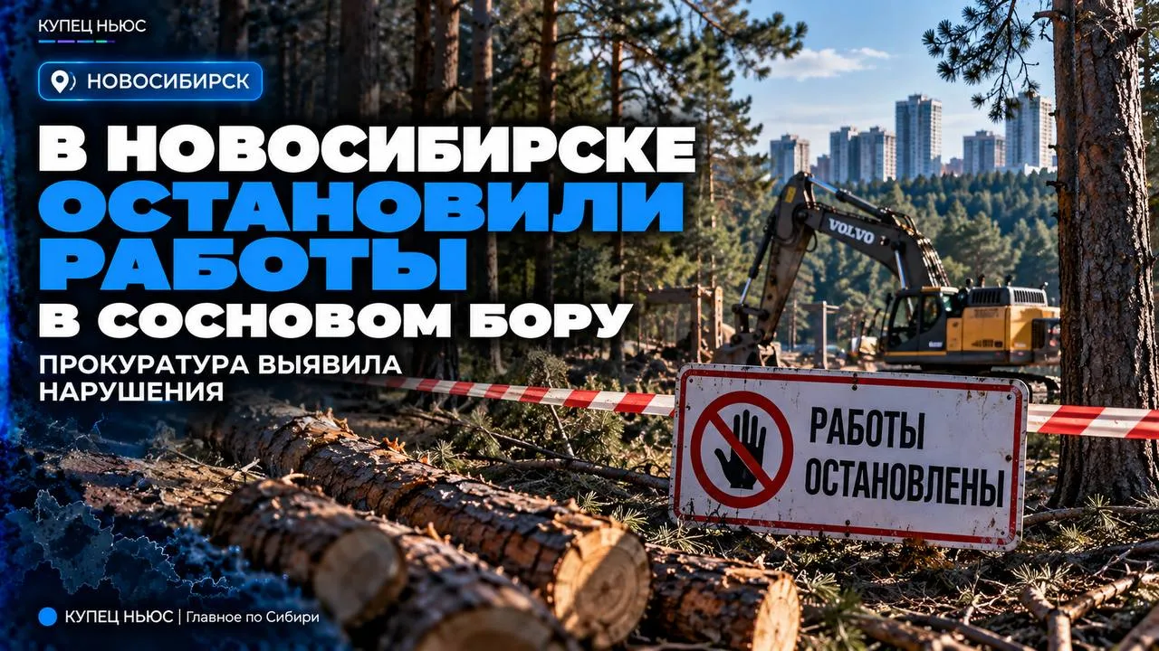 🌲 НОВОСИБИРСК • ЭКОЛОГИЯ • ПРОКУРАТУРА ‼️
