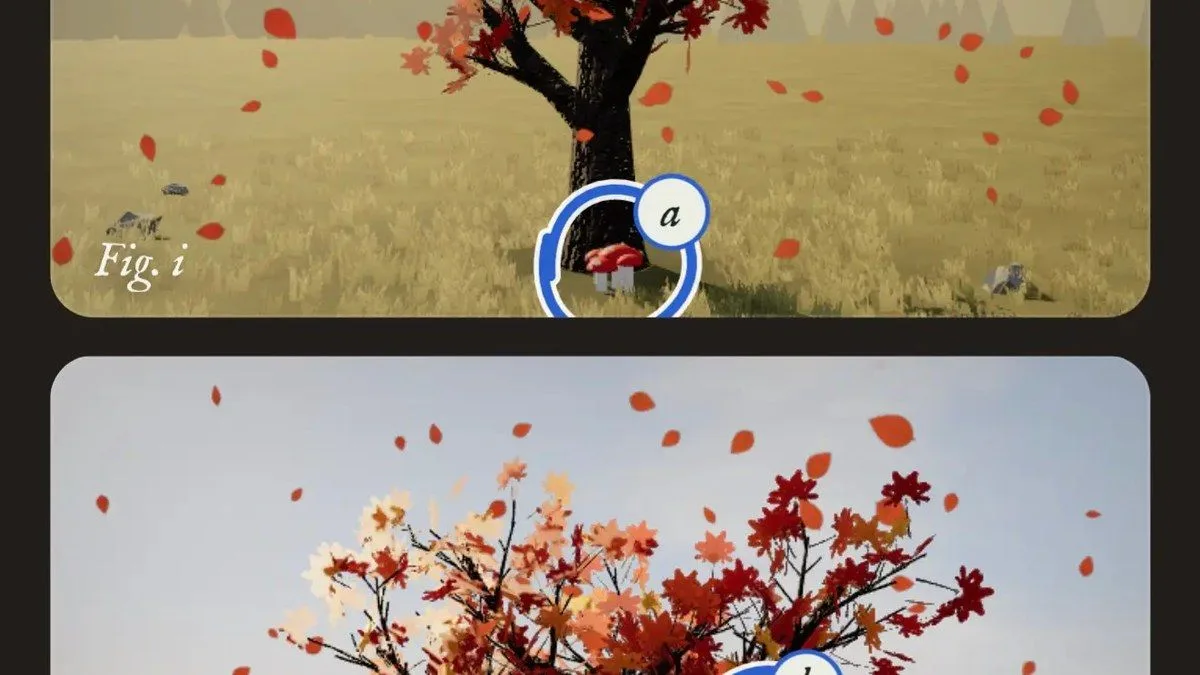 Tree Appreciator: Three.js-игра из одного промпта в мобильном Claude