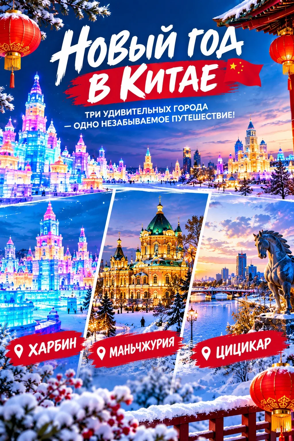 🎄❄️ НОВЫЙ ГОД В КИТАЕ — ВСТРЕЧАЕМ В СКАЗКЕ! 🇨🇳✨