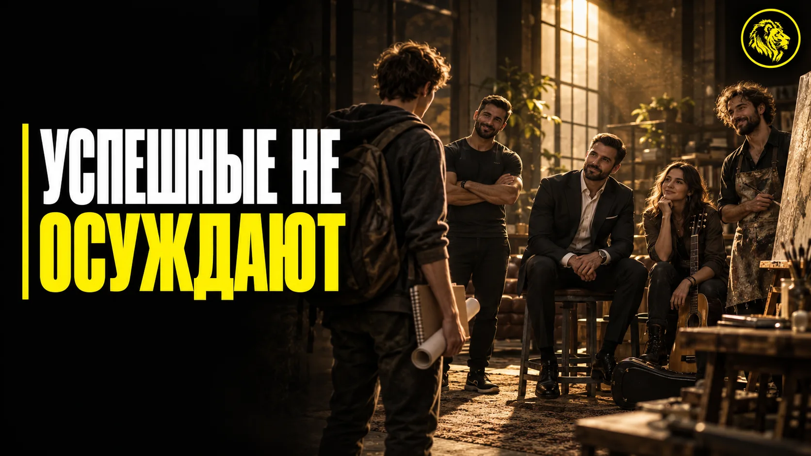 Спортсмен не осудит тебя, если ты начнешь заниматься спортом.