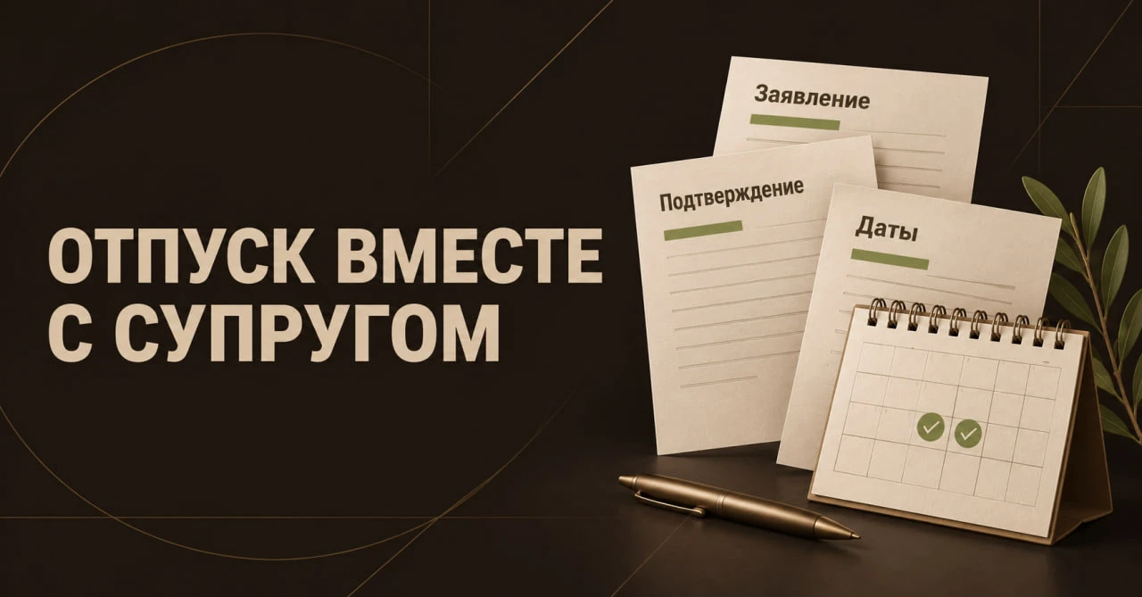 🏖 Супругам военнослужащих: отпуск одновременно