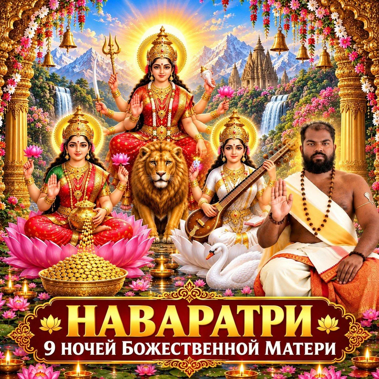 🕉️11–19 октября 2026 : Наваратри