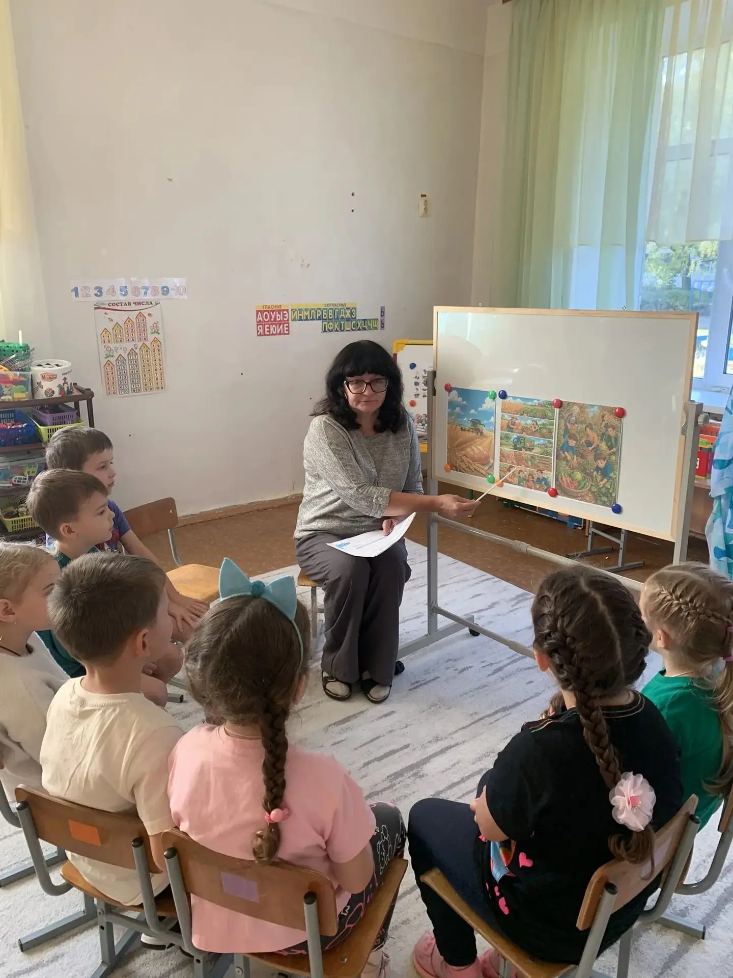 В группе #Знайки прошла неделя, посвящённая Дню сельского хозяйства.