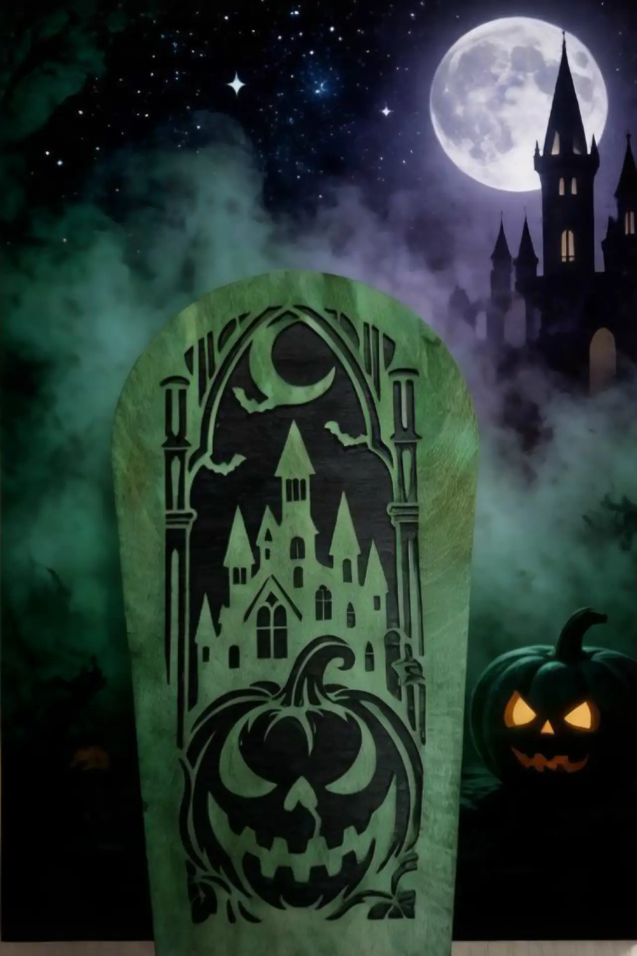 🕯 Тайны древних рун и дух Хэллоуина в одной шкатулке! 🎃