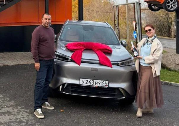 ✅Кострома! Выдача нового гибридного Geely Galaxy M7👌