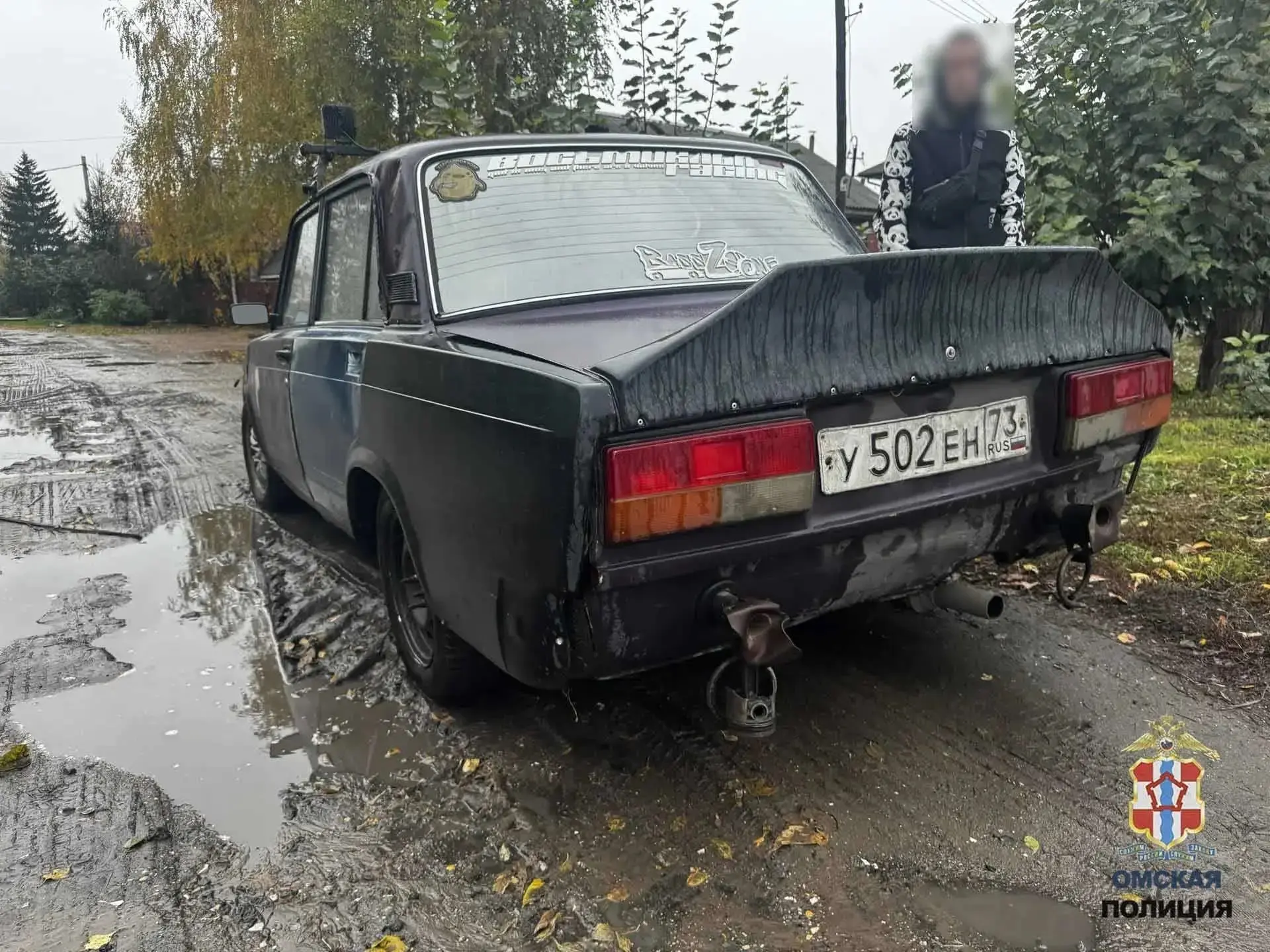 ❗️На 5-й Путевой улице полицейские остановили ВАЗ-21074. Машиной управлял 21-летний пар...