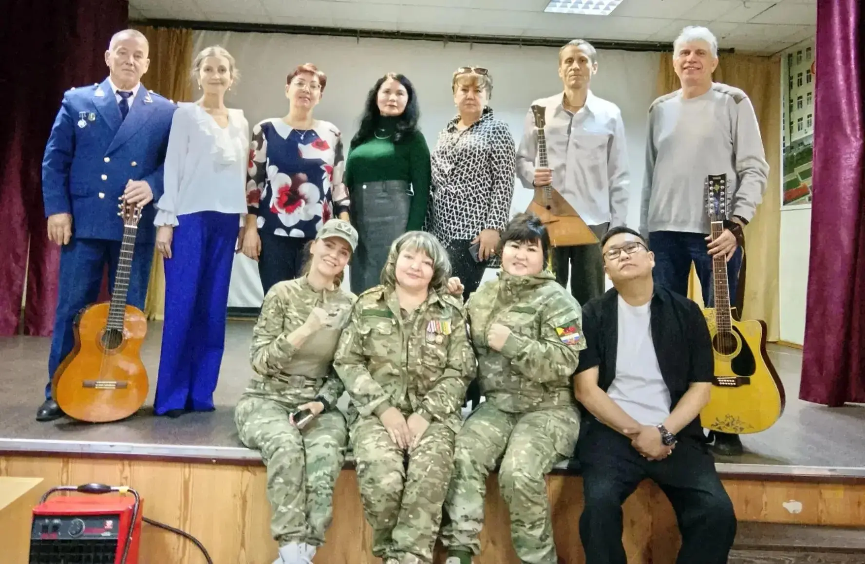 Ветеранская организация прокуратуры Забайкальского края в госпитале организовала концер...
