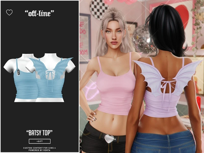 🌸 Топ Batsy Top от Vent Studio 🌸