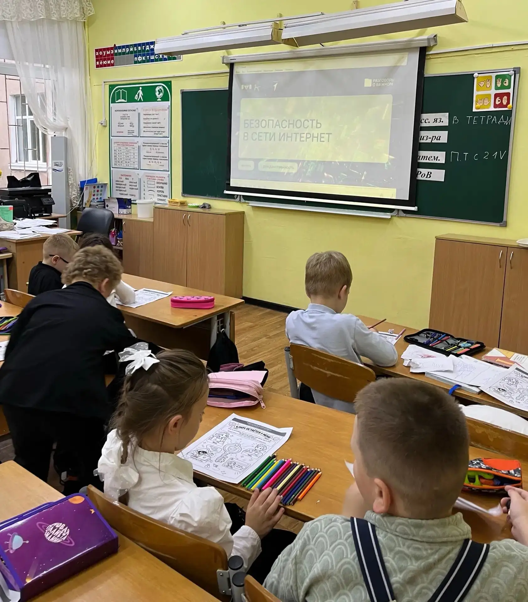 Разговоры о Важном: «Безопасность в сети Интернет», «Соцсети. Как защититься от мошенни...