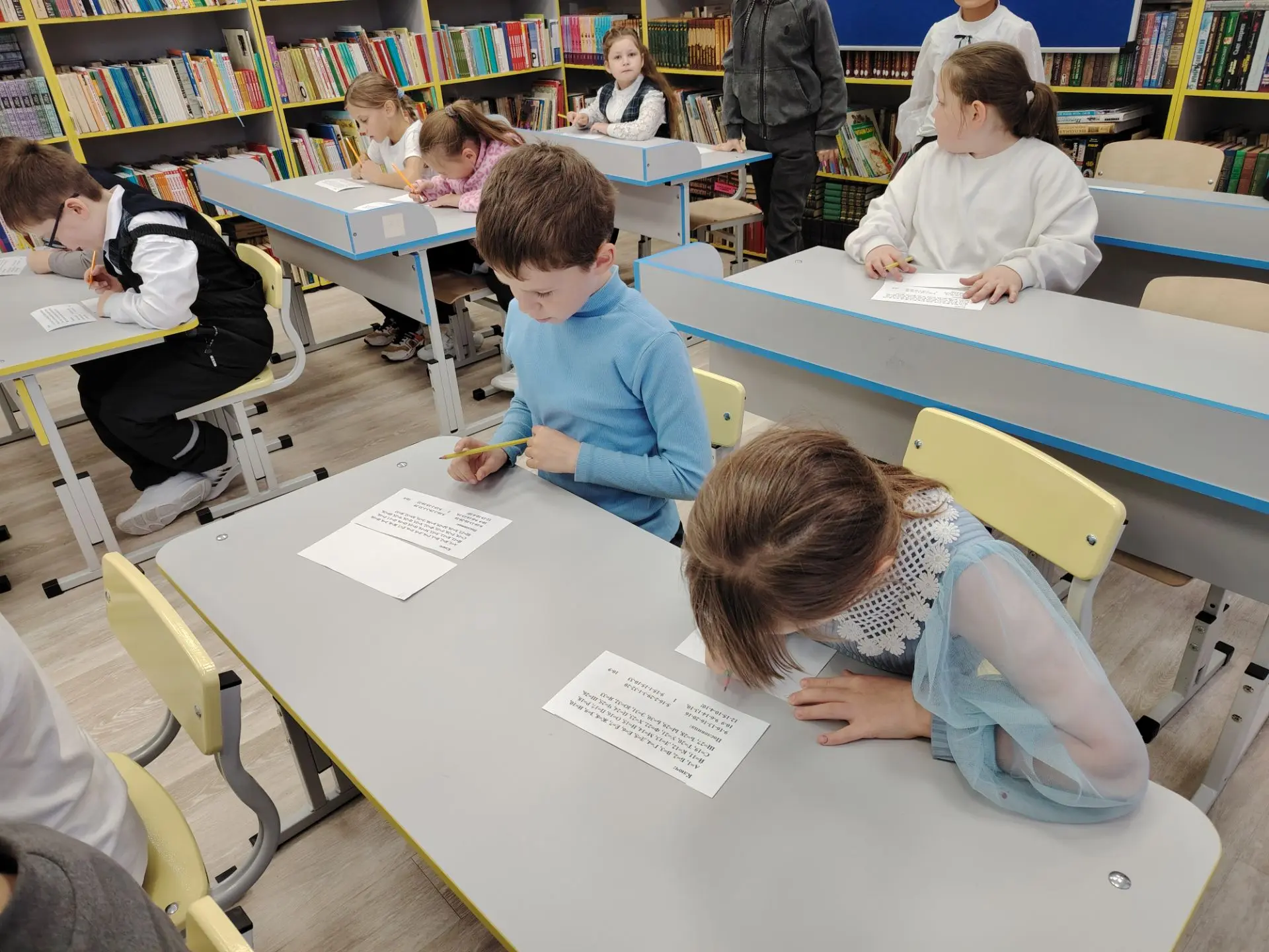 📖 Всероссийский день чтения в школьной библиотеке! 📚
