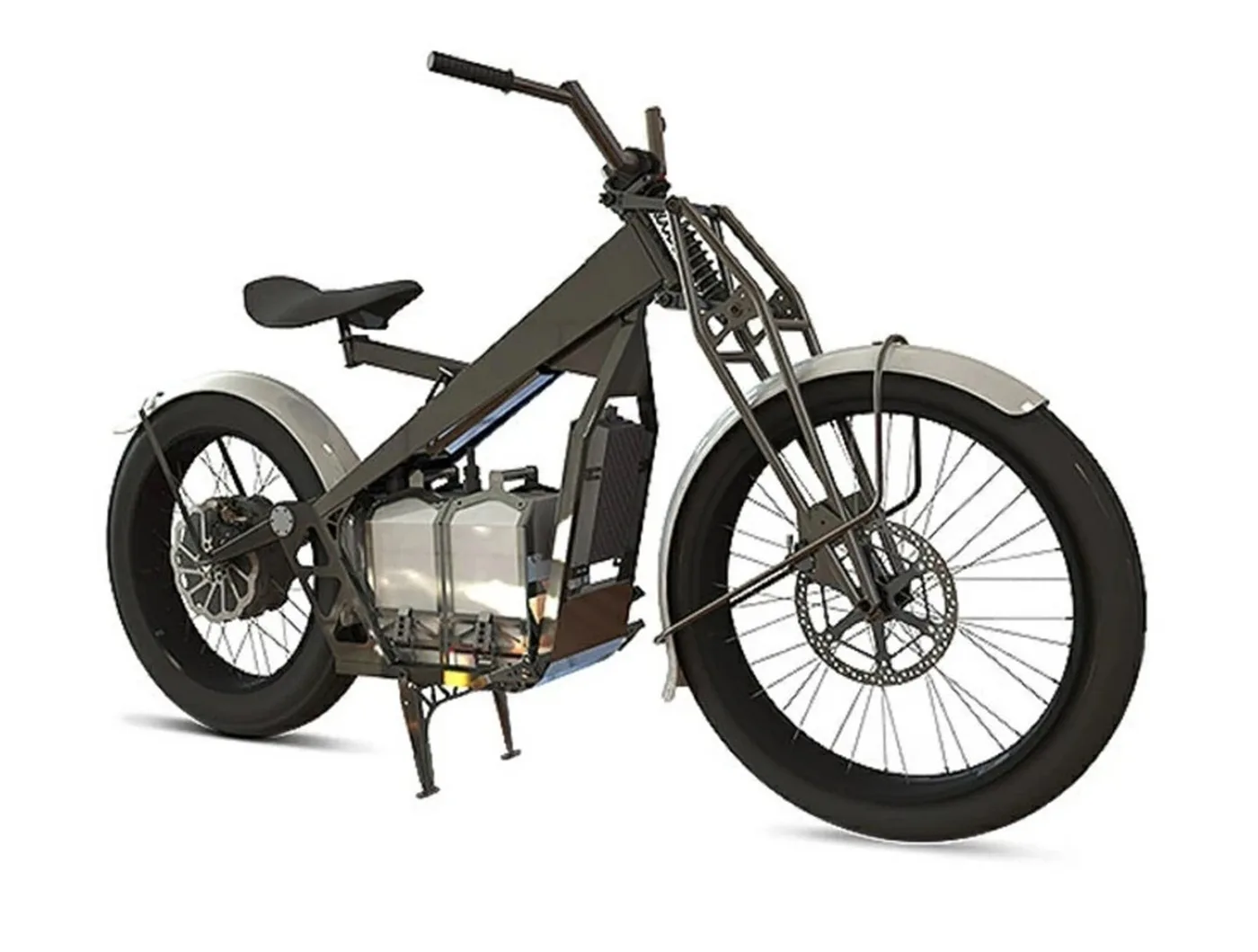 Electronbikes Bobber 6kw: электрический чоппер с титановой вилкой и запасом хода до 3,5...
